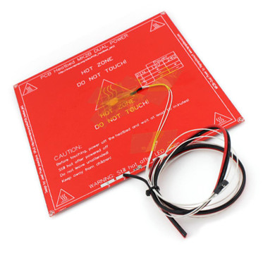 3D Printer Parts MK2B 214*214*1.6MM Heated+LED+Resistor+Cabel+100K ohm Thermistors PCB Electric Heated Bed
