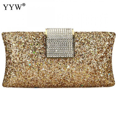Evening Bag  Sequin Female Diamond