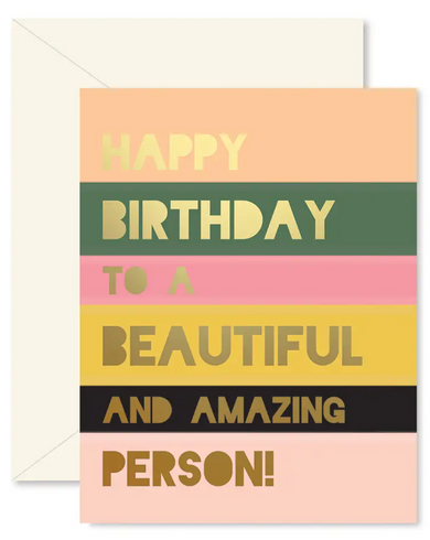 Happy Birthday Beautiful Person