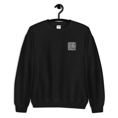 Bitcoin BTC custom QR code Sweatshirt