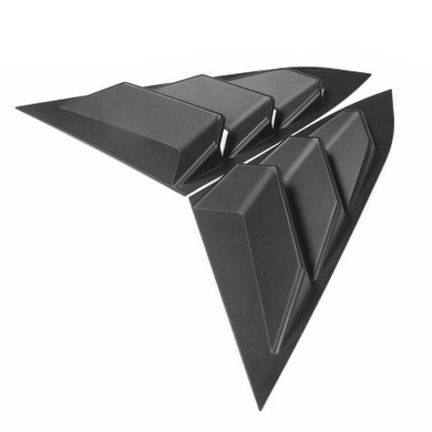 2016-2020 Honda Civic Sedan Rear Quarter Panel Side Window Louvers Vent ABS