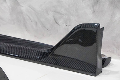 Type R Style Carbon Fiber Side Skirt 2016+ Civic
