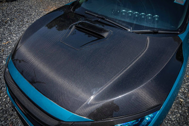 OEM Style Carbon Fiber Hood 2016+ Honda Civic