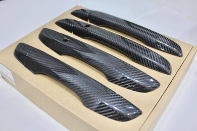 4PCS Carbon Fiber Door Handle Cover 2016+ Honda Civic Sedan