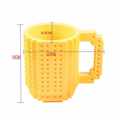 Creative DIY Building Blocks Puzzle Coffee Mug