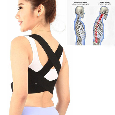 Adjustable Posture Corrector Back Support Belt Shoulder Bandage Corset Back Pain Relief Orthopedic Lumbar Men/women