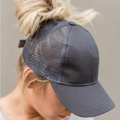 Women Ponytail Hair Baseball Cap