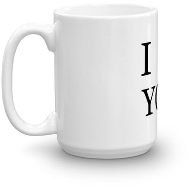 I Love You - Mugs by Shopatronics