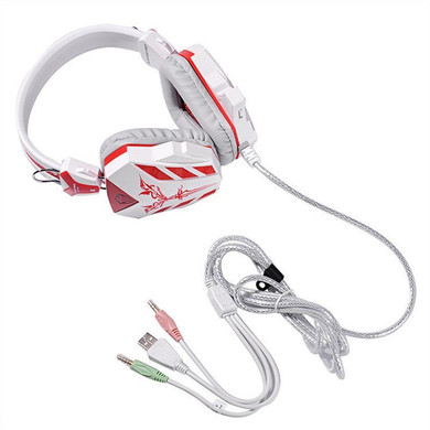 Hot Sale Cosonic CD-618 LED Light Gaming Headphone Hifi Stereo Game Headset Stereo Bass Earphone with Microphone for PC Gamer