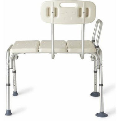 Medline Transfer Bench with Back
