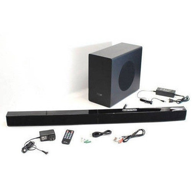 2.1-Channel Wireless Home Theater System with 37" Soundbar and Bluetooth
