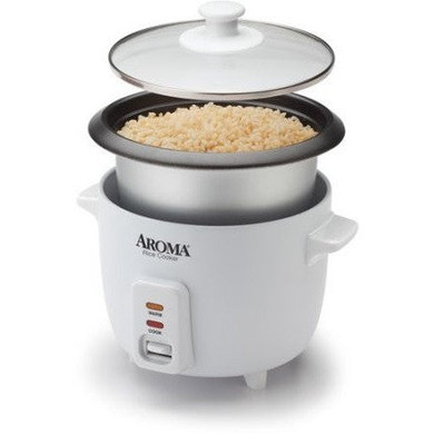 Aroma 6-Cup Pot-Style Rice Cooker
