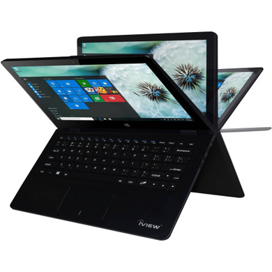 MAXIMUS 11.6" Laptop PC with Intel Atom Z3735F Quad-Core Processor, 2GB Memory, touch screen, 32GB Storage and Windows 10