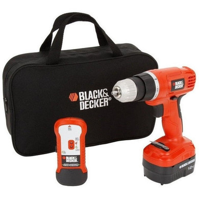Black and Decker Power Tools GCo.12SFB 12-Volt Cordless Drill with Stud Sensor and St