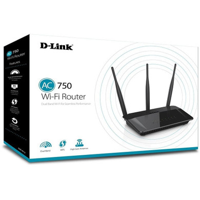 D-Link AC750 WiFi Router, DIR-813