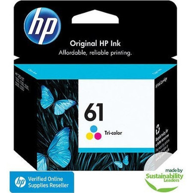 HP 61 Tri-color Original Ink Cartridge (CH562WN)