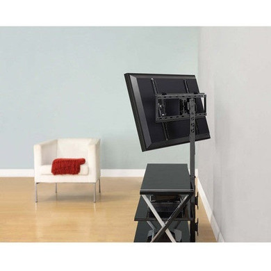 Whalen 3-In-1 Black TV Console for TVs up to 70"