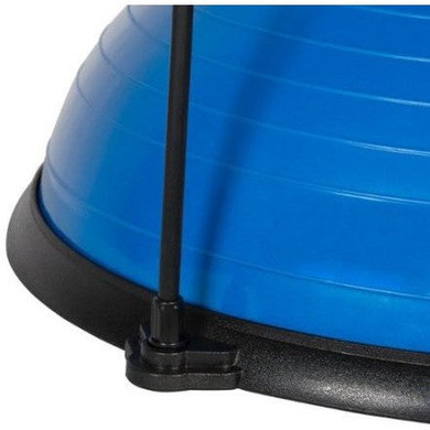Exercise Fitness Blue Yoga Balance Trainer ball W/ Resistance Bands & Pump