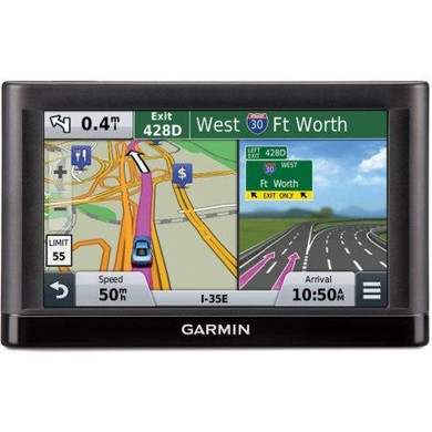 Garmin nuvi 55LM 5" Screen GPS Navigation with Free Lifetime US Map Update Bundle with Car Mount