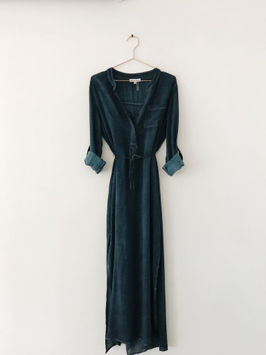YFB On The Road Marie Maxi Beach Dress | Midnight Blue