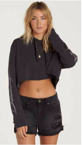 Billabong Women's Coast Ryder Denim Shorts | Black Pebble