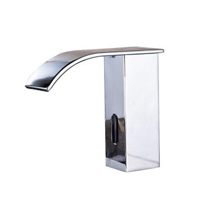 Sensor Faucet with Automatic Hand Touchless Tap & Hot Cold Mixer / Polished Chrome - LEONARDO