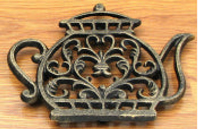 Tea Kettle Trivet Cast Iron