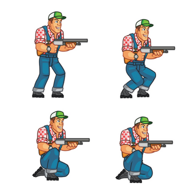 Simple and Advanced Topics of Animating 2D Characters