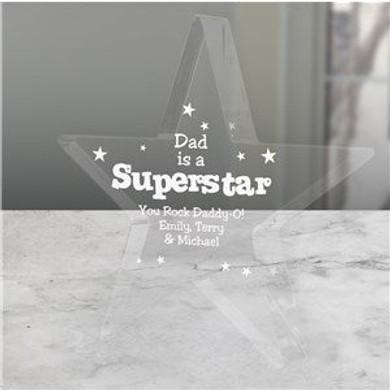 Personalized SuperStar Keepsake