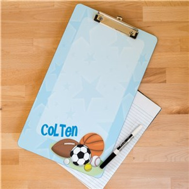 Personalized Sports Fan Clipboard