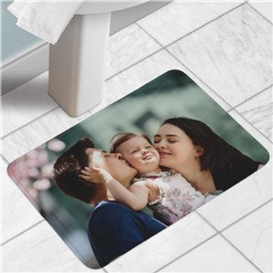 Personalized Photo Bath Mat