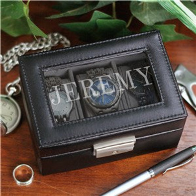 Personalized Name Watch Box