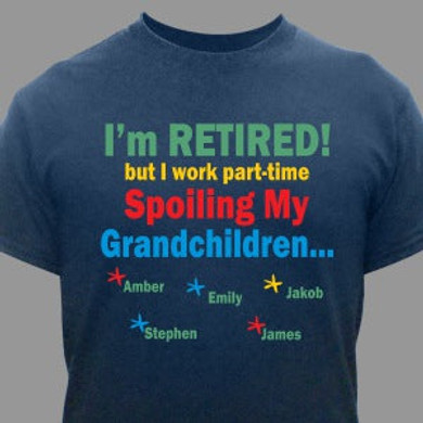 Personalized Grandpa Retirement Shirt