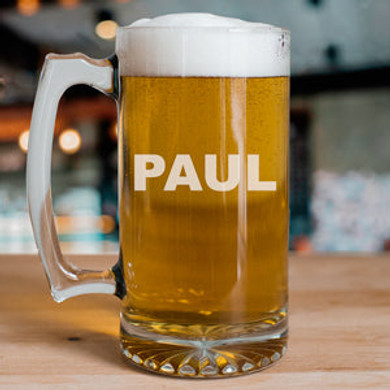 Personalized Any Name Glass Mug