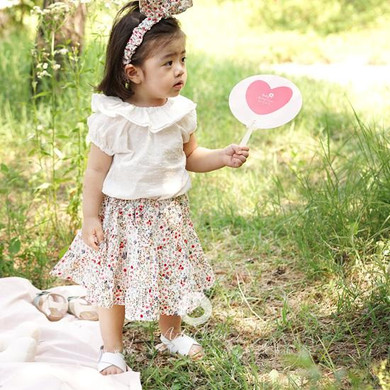 Floral Cancan Bloomer Skirt