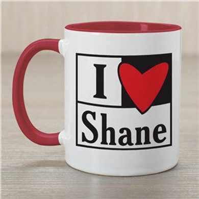 I Love You Personalized Mug