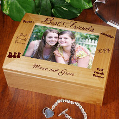Best Friends Photo Keepsake Box