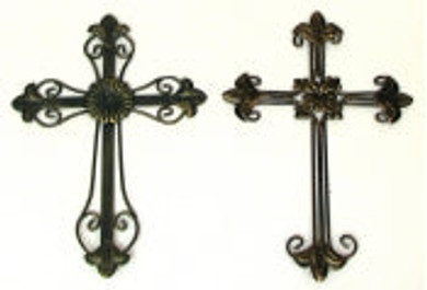Ornate Crosses Set of 2