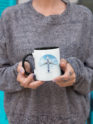 Funkypilot Aviator Coloring Coffee Mug Funkypilot Aviator Coloring Coffee Mug