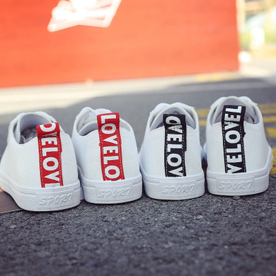 Shoe Lace Up Round Toe Casual  Vulcanized Sneakers