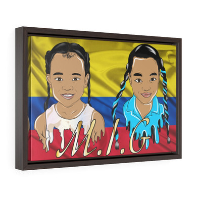 Maria MD Horizontal Framed Premium Gallery Wrap Canvas