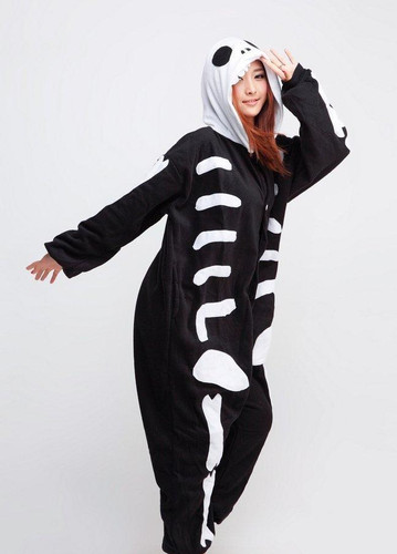Skeleton Adult Onesie Pajamas