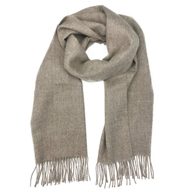 Taupe Baby Alpaca Scarf Taupe Baby Alpaca Scarf
