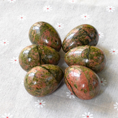 Large Unakite Yoni Egg