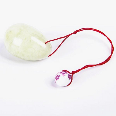 Drilled Jade Yoni Egg Drilled Jade Yoni Egg