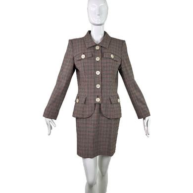 YSL Encore Wool Skirt Suit