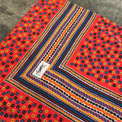 YSL Vintage Silk Scarf