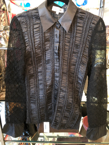 Anne Fontaine Black Blouse