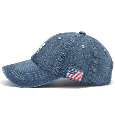 NYC Denim Baseball Dad Hat
