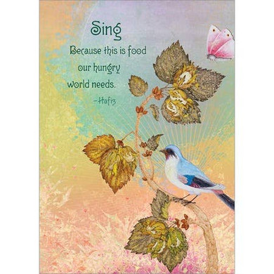 Sing Greeting Card
